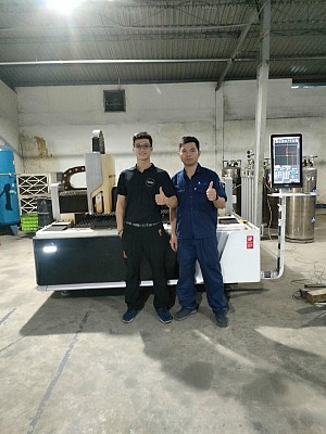 Tây Ninh - Lắp đặt máy cắt Laser Bodor A3.